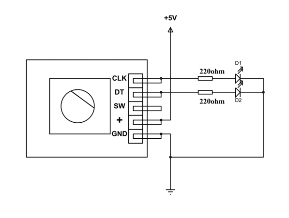 M274 Rotary Encoder Circuit