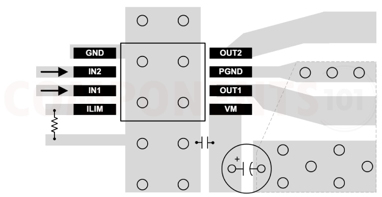 DRV8871 PCB Layout Recommendation