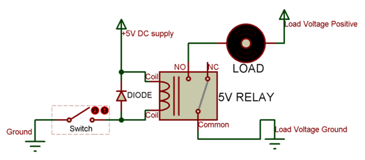 Relay Circuit Diagram