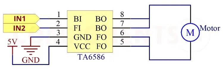 TA6586 Circuit Diagram