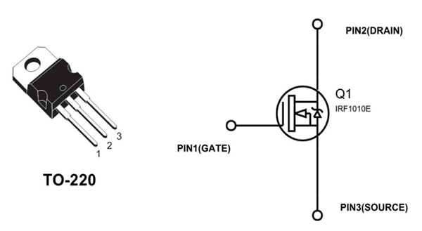 download free mosfet pinout