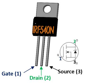 IRF540N MOSFET Pinout, Features, Equivalent & Datasheet