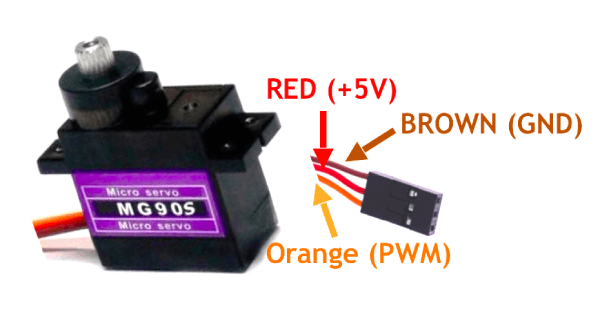 MG90S Micro Servo Motor Datasheet, Wiring Diagram & Features