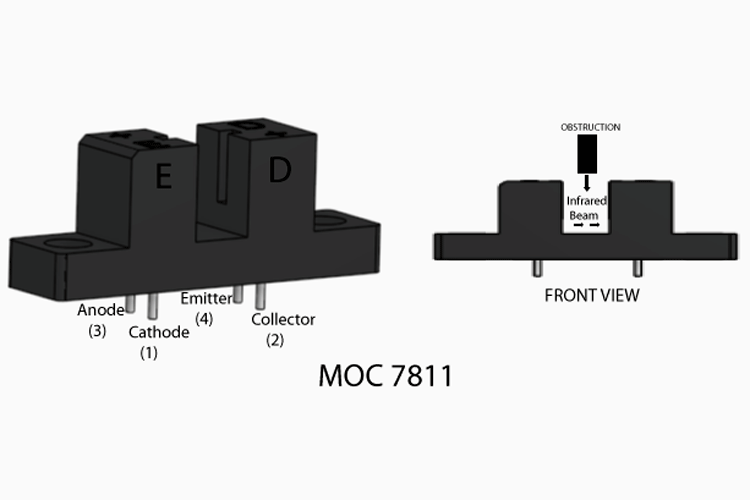 MOC-7811 Sensor Pinout