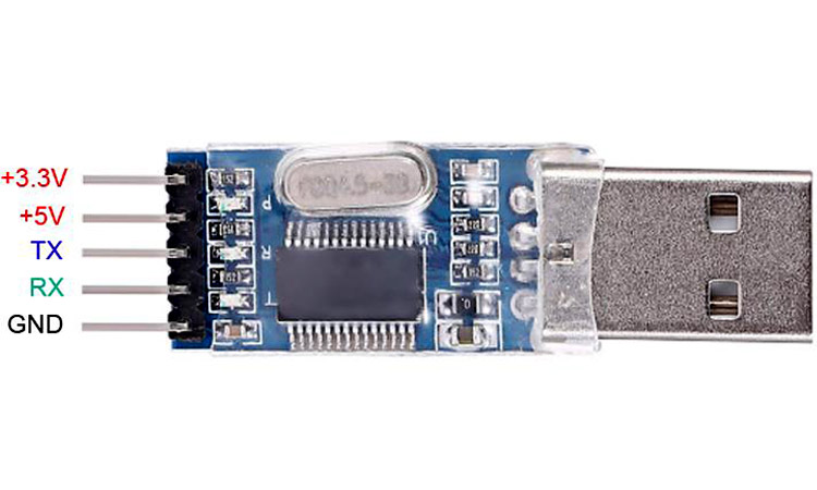 sikkerhedsstillelse Danmark brydning PL2303 USB to TTL Converter Module Pinout, Features, Specs & Datasheet