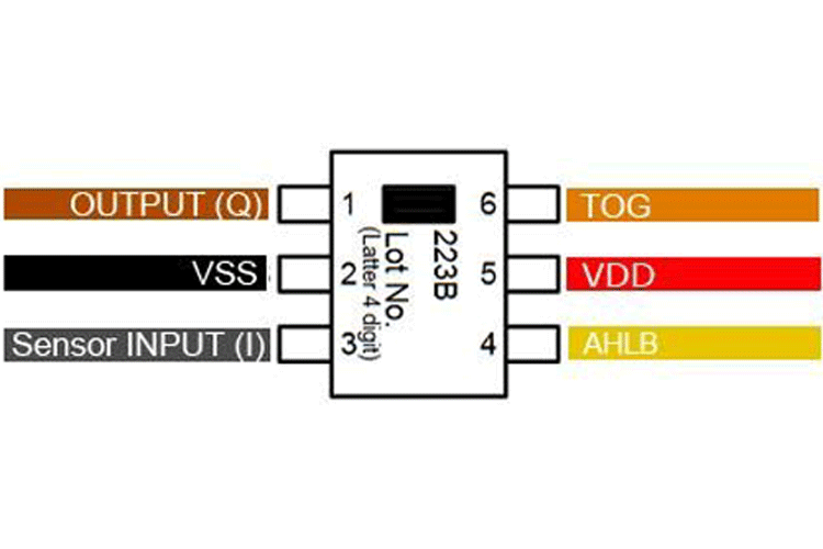 TTP223 Touch Controller IC Pinout