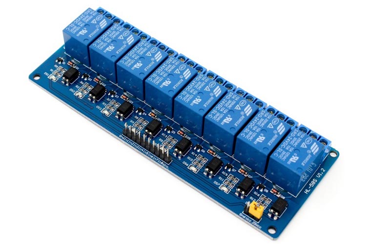 8 Channel Relay Module 3V Optocoupler Drive Octal Relay Control Board Low Level