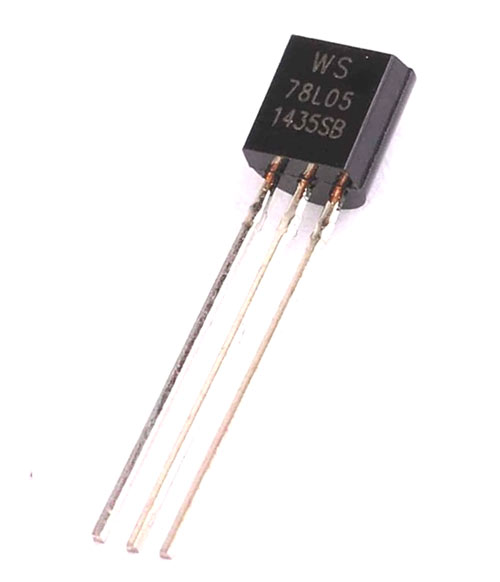 Persamaan transistor 78l05 pada