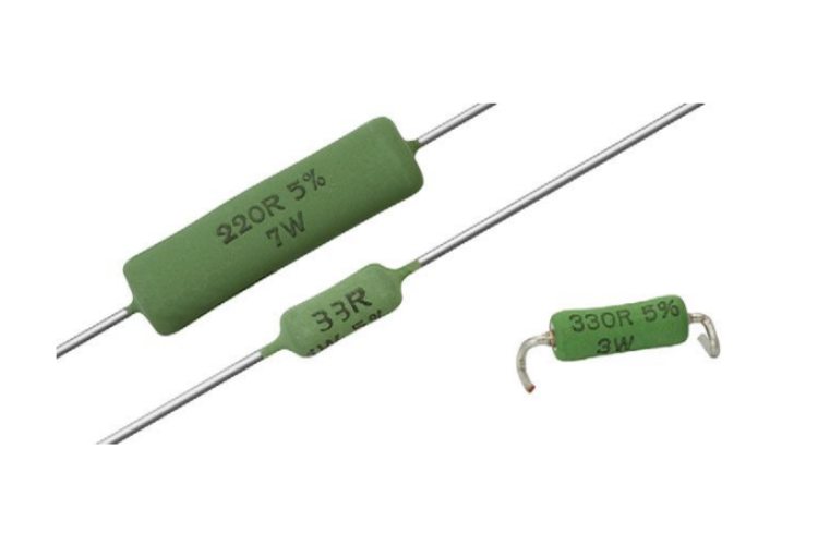 Cemented Leaded Wirewound Resistors With High Power Dissipation And ...