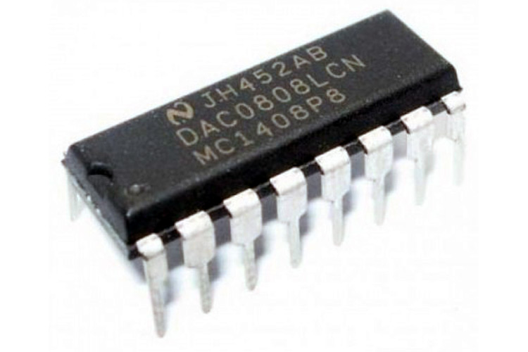DAC0808 IC – 8 Bit D/A Converter