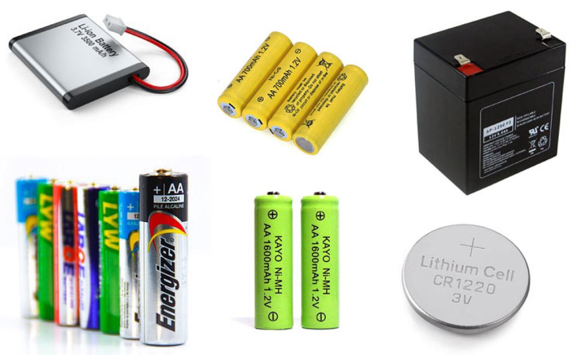 Verbetering Sijpelen cultuur Different Types of Batteries and Their Uses & Applications