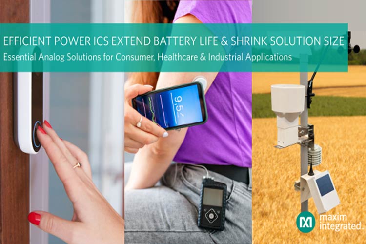 Maxim Integrated’s Essential Analog Efficient Power ICs