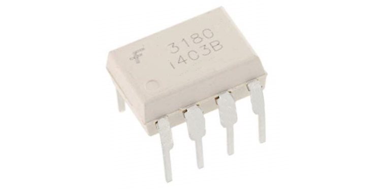 Pack of 10 MOSFET Output Optocouplers 2A Out Curr High Spd IGBT Gate Driver FOD3180SV