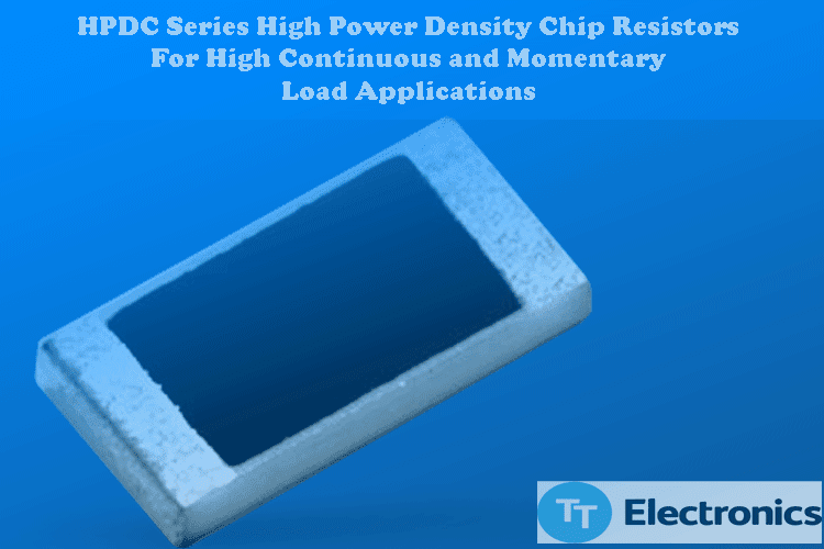 High Power Density Chip Resistors