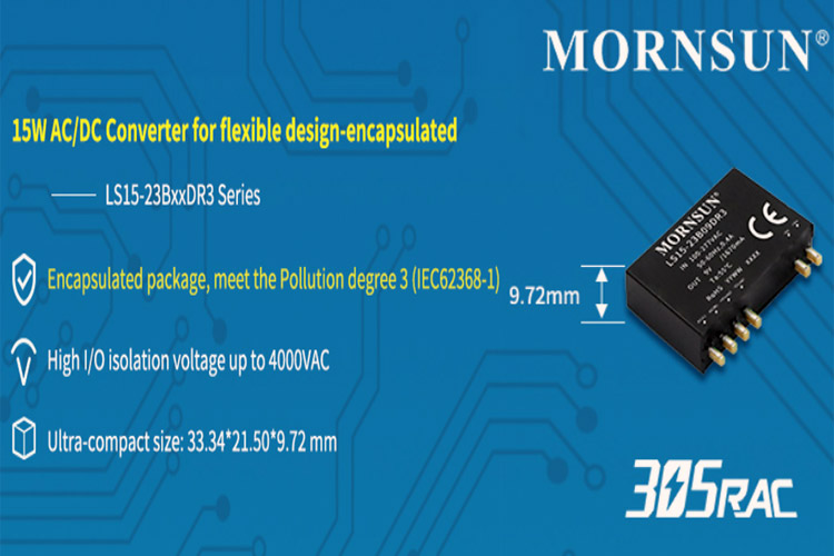 Ultra-Thin Encapsulated AC/DC Converter