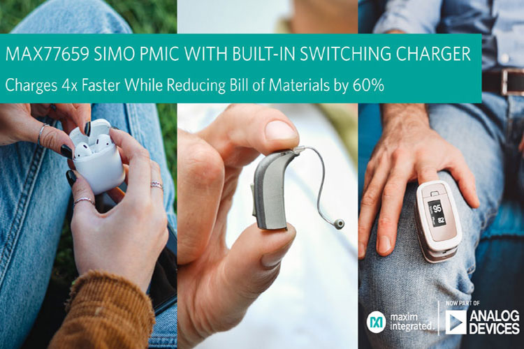 MAX77659 SIMO Power Management IC