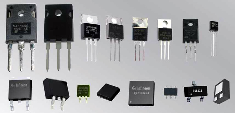 Popular MOSFETs frequently used in power electronics designs