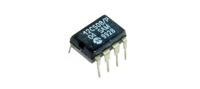 PIC12C509A-04P 8-bit-controller 4MHz DIP8 PIC 12C509 
