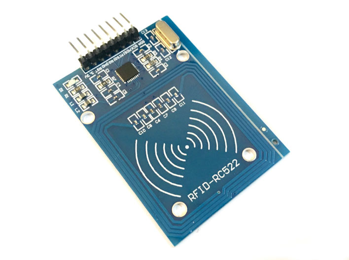13.56MHz I2C SPI Interface IC RC522 RFID Read Write Card Module IC Keychain AI 