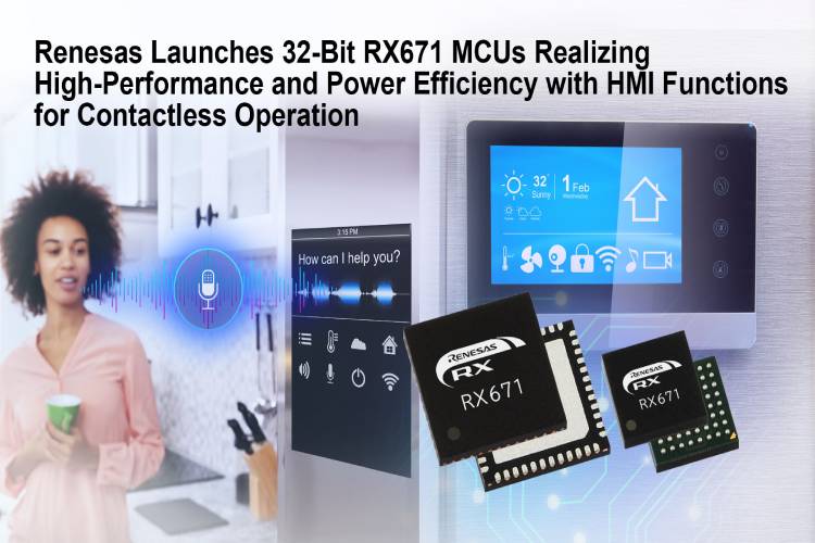 32-Bit RX671 Microcontrollers
