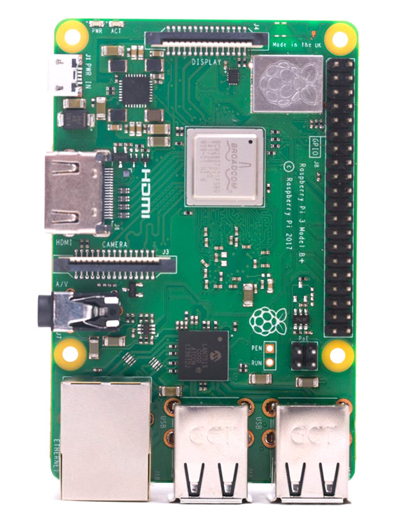 raspberry pi model b diagram