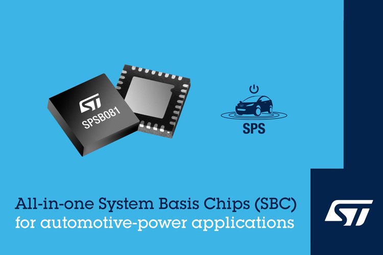 STMicroelectronics SPSB081 Automotive Power-Management IC For Enhanced ...