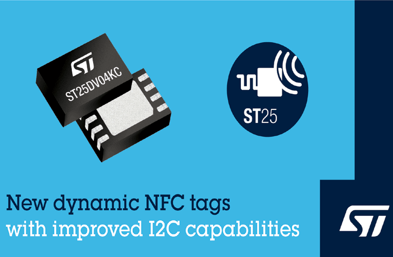 ST25DV I2C Dynamic NFC Tags