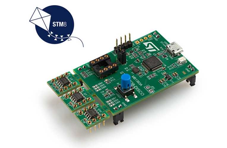 STM8-SO8-DISCO Discovery Development kit for STM8S and STM8L Microcontrollers