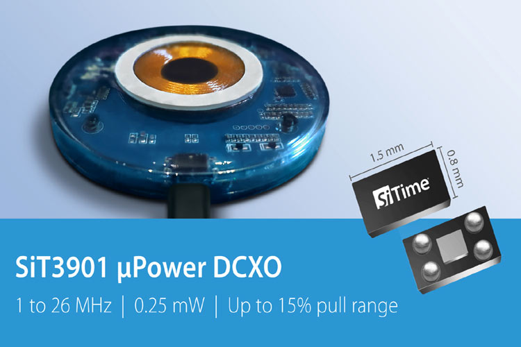 New Digitally Controlled MEMS Oscillator Enables 25 Faster Wireless