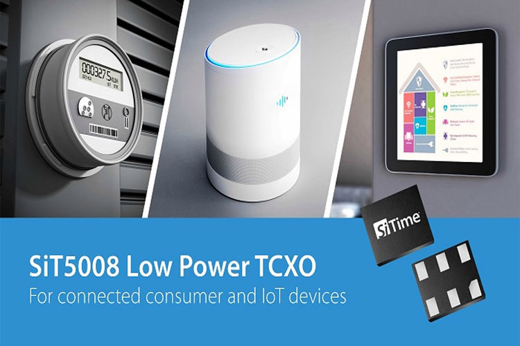 SiT5008 Temperature-Compensated Silicon MEMS Oscillator