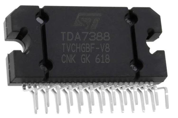 OVBBESS TDA7388 Endstufe Audio Leistungsverstärker Integrierter Schaltkreis TDA-7388 Neu