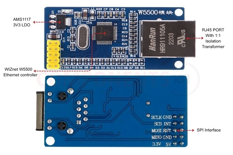 W5500 Ethernet Module
