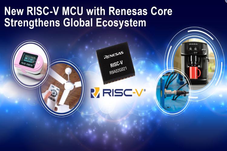 Renesas Launches First General-Purpose 32-bit RISC-V-Based MCUs