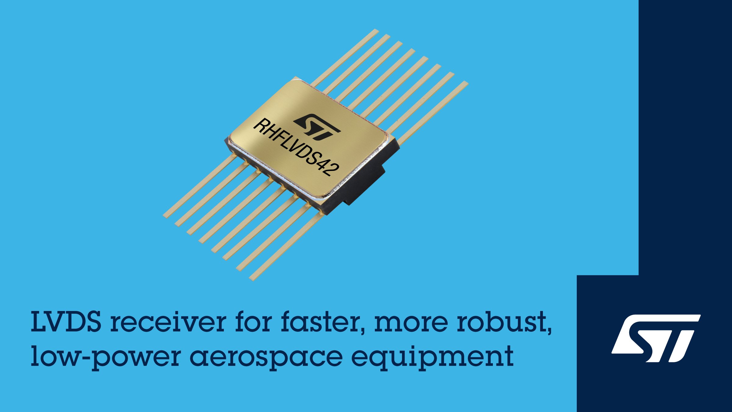 RHFLVDS42 QML-V Quad LVDS Receiver