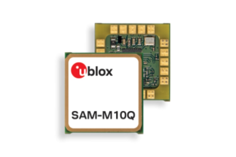 u-blox SAM-M10Q Antenna Module