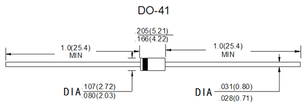 1N914 Dimensions