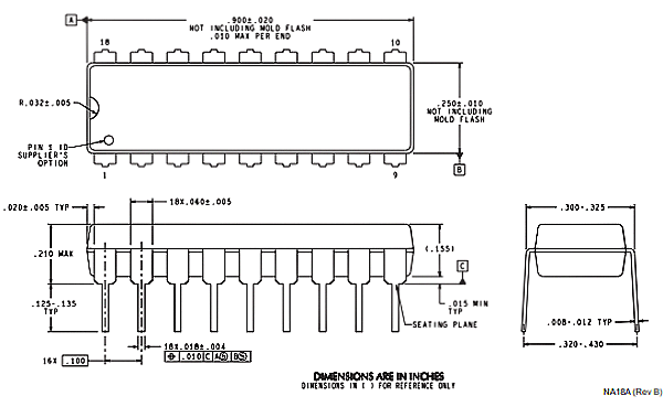 2D Model of LM3916 Dot/Bar Display Driver 