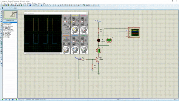 2N4400 Transistor Circuit Simulation