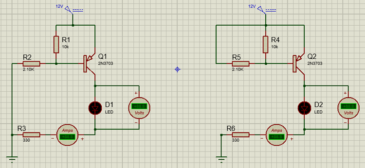 2N4402 Transistor Circuit Diagram