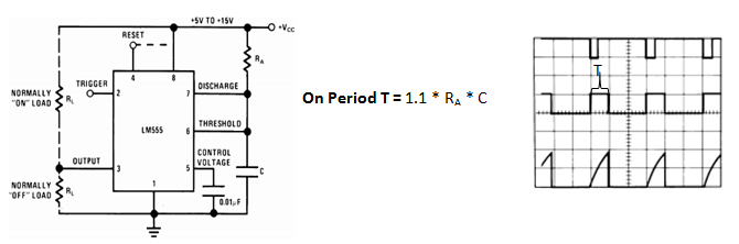 555 Timer Monostable Mode