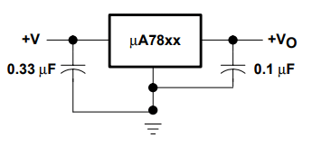 7805 Voltage Regulator Circuit Diagram