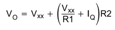 7805 voltage formulae