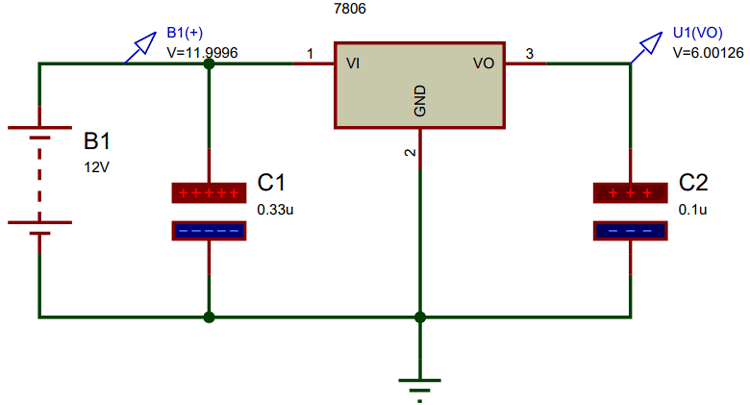 LM7806 Application Circuit