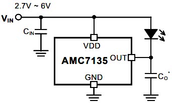 AMC7135 Circuit Diagram