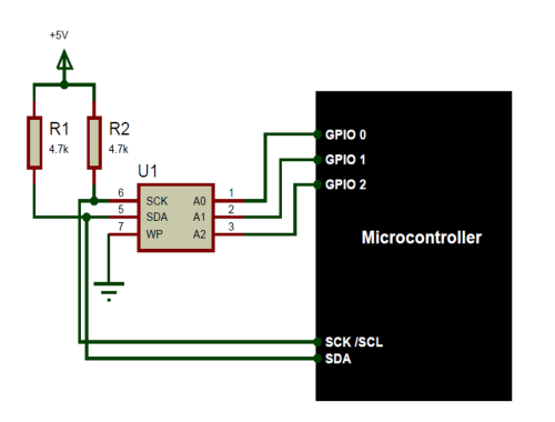 AT24C32 Application Circuit