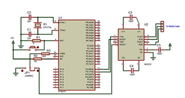 AT89C51 Programming Circuit