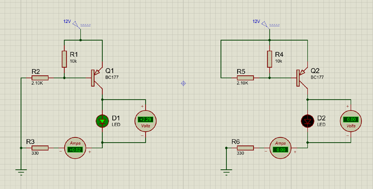 BC177 Transistor Circuit Diagram