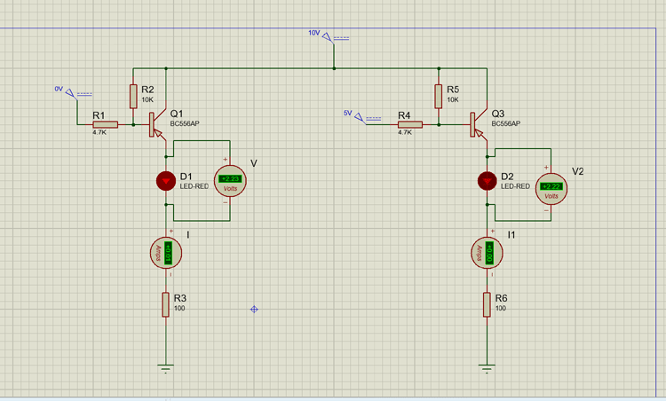 BC556 Transistor Circuit Diagram