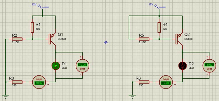 BC638 Transistor Circuit Diagram