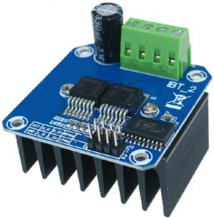 BTS7960B with Arduino